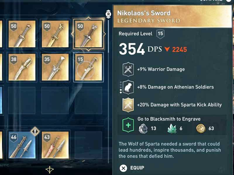 4 Best Weapons To Unlock Early In Assassin S Creed Odyssey Gamepur