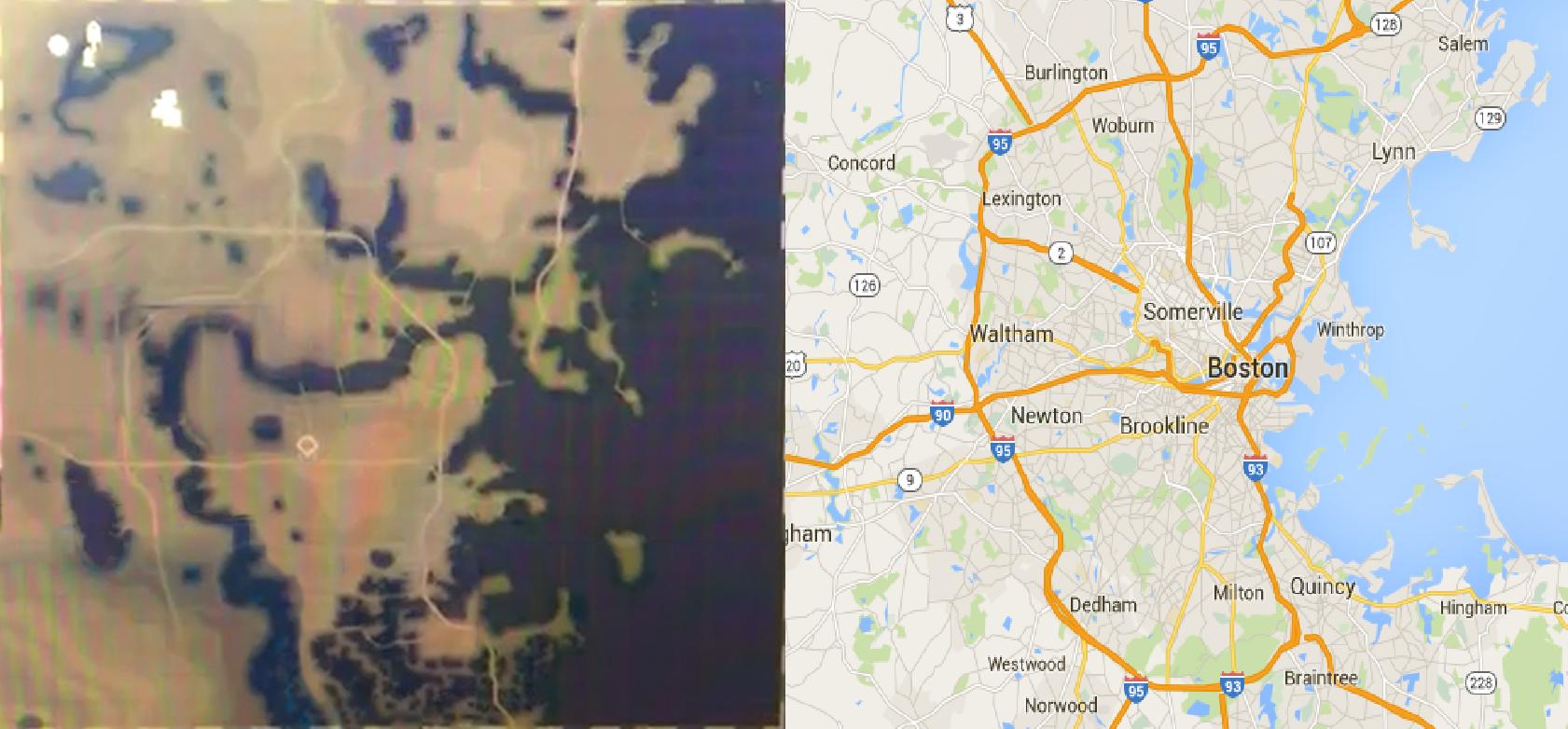 Fallout 4 Map vs Real Life Boston City Map Comparison ...