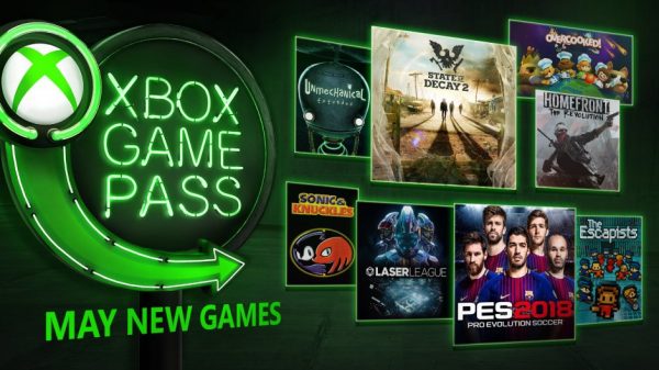 Xbox Game Pass May 2018 Revealed