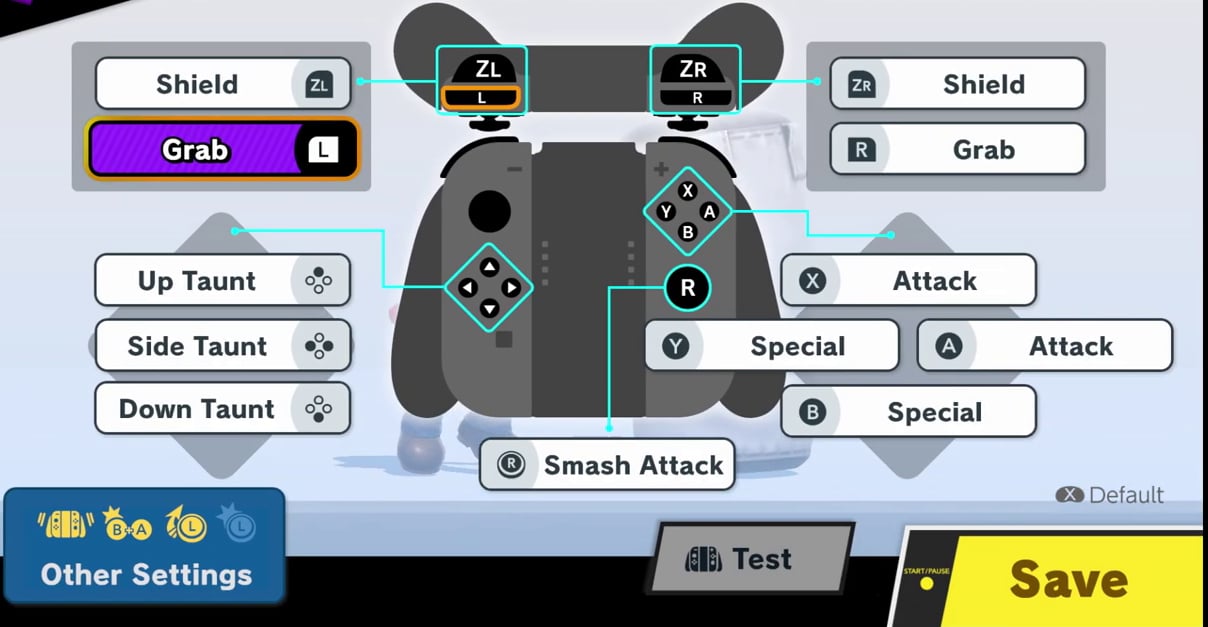 can you play super smash with one joy con